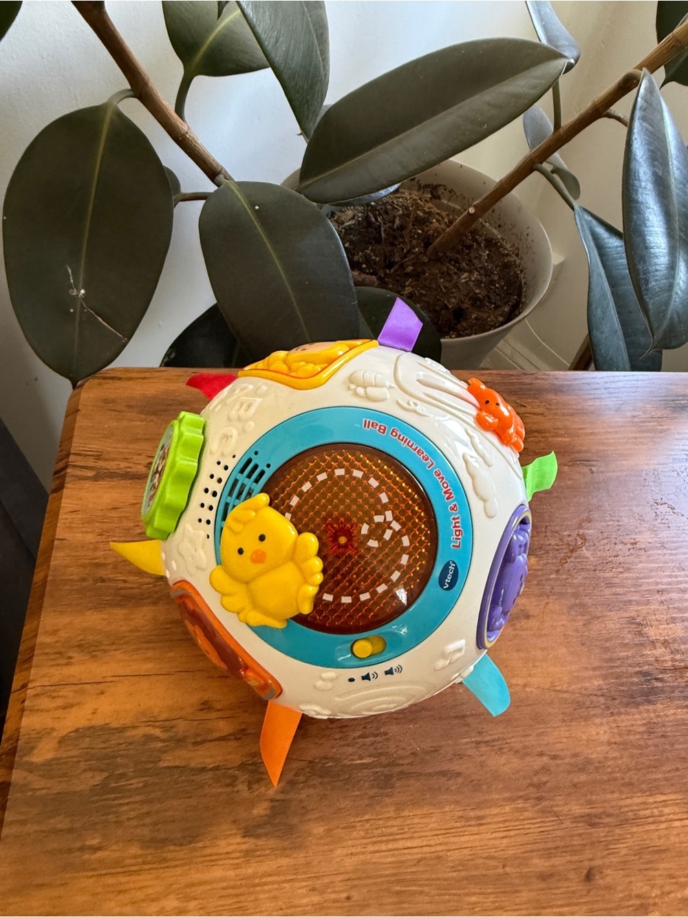 VtechMulti-Activity Light & Sound Learning Ball - Yellow with Multicolor Accents